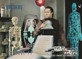 1996 SkyBox Star Trek: The Next Generation Season 4 #329 Brothers Front