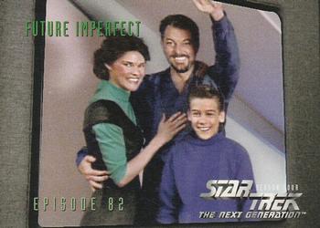 1996 SkyBox Star Trek: The Next Generation Season 4 #345 Future Imperfect Front