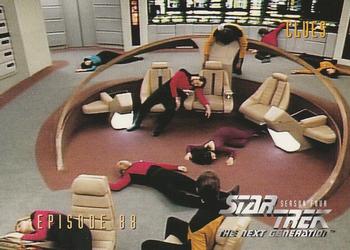1996 SkyBox Star Trek: The Next Generation Season 4 #361 Clues Front