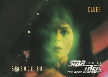1996 SkyBox Star Trek: The Next Generation Season 4 #363 Clues Front