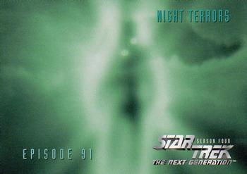 1996 SkyBox Star Trek: The Next Generation Season 4 #372 Night Terrors Front