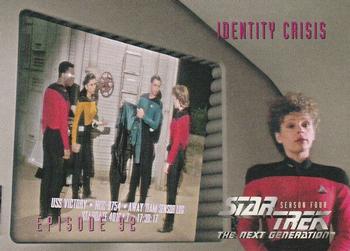 1996 SkyBox Star Trek: The Next Generation Season 4 #373 Identity Crisis Front