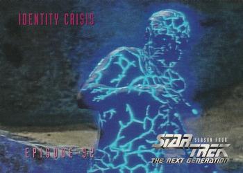 1996 SkyBox Star Trek: The Next Generation Season 4 #375 Identity Crisis Front