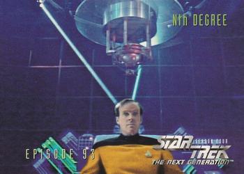 1996 SkyBox Star Trek: The Next Generation Season 4 #377 Nth Degree Front