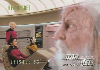 1996 SkyBox Star Trek: The Next Generation Season 4 #378 Nth Degree Front