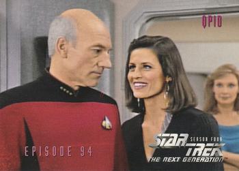 1996 SkyBox Star Trek: The Next Generation Season 4 #379 QPid Front