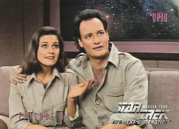 1996 SkyBox Star Trek: The Next Generation Season 4 #381 QPid Front