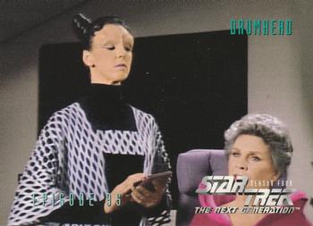 1996 SkyBox Star Trek: The Next Generation Season 4 #383 Drumhead Front
