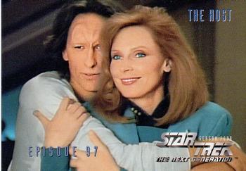 1996 SkyBox Star Trek: The Next Generation Season 4 #390 The Host Front