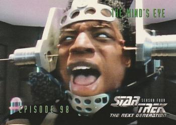 1996 SkyBox Star Trek: The Next Generation Season 4 #392 The Mind's Eye Front