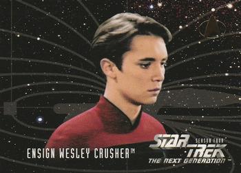1996 SkyBox Star Trek: The Next Generation Season 4 #419 Ensign Wesley Crusher Front