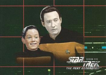 1996 SkyBox Star Trek: The Next Generation Season 5 #426 Mission Chronology Front