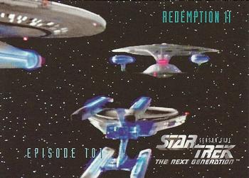 1996 SkyBox Star Trek: The Next Generation Season 5 #431 Redemption Part II Front
