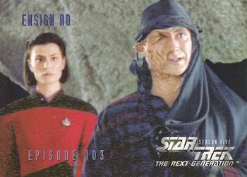 1996 SkyBox Star Trek: The Next Generation Season 5 #437 Ensign Ro Front