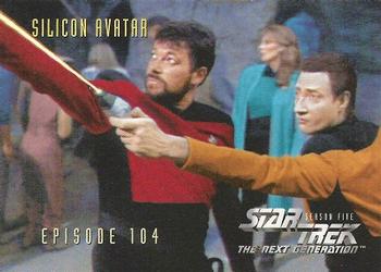 1996 SkyBox Star Trek: The Next Generation Season 5 #439 Silicon Avatar Front