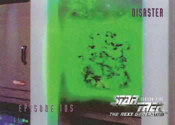1996 SkyBox Star Trek: The Next Generation Season 5 #442 Disaster Front
