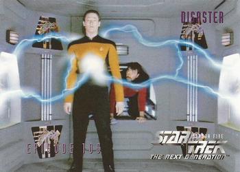 1996 SkyBox Star Trek: The Next Generation Season 5 #443 Disaster Front