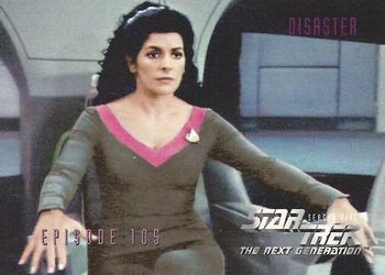 1996 SkyBox Star Trek: The Next Generation Season 5 #444 Disaster Front