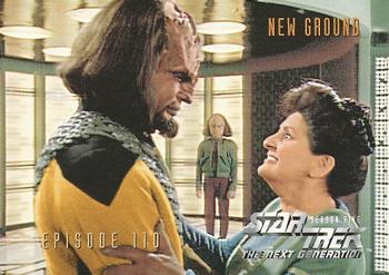 1996 SkyBox Star Trek: The Next Generation Season 5 #457 New Ground Front