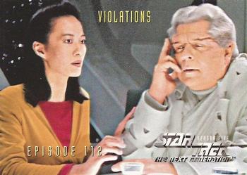 1996 SkyBox Star Trek: The Next Generation Season 5 #463 Violations Front