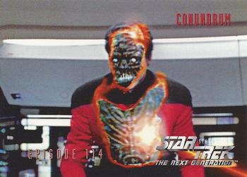 1996 SkyBox Star Trek: The Next Generation Season 5 #471 Conundrum Front