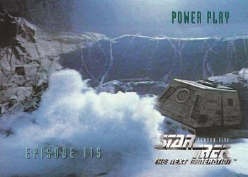1996 SkyBox Star Trek: The Next Generation Season 5 #472 Power Play Front