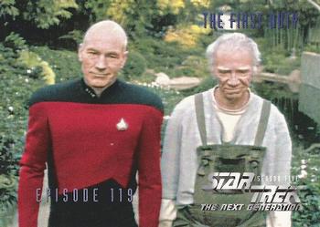 1996 SkyBox Star Trek: The Next Generation Season 5 #484 The First Duty Front