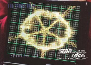 1996 SkyBox Star Trek: The Next Generation Season 5 #486 The First Duty Front
