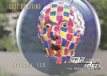 1996 SkyBox Star Trek: The Next Generation Season 5 #488 Cost Of Living Front