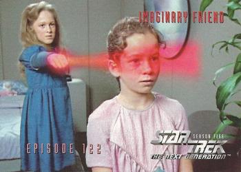 1996 SkyBox Star Trek: The Next Generation Season 5 #495 Imaginary Friend Front