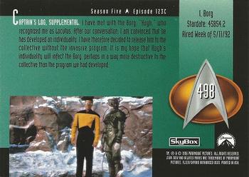 1996 SkyBox Star Trek: The Next Generation Season 5 #498 I, Borg Back