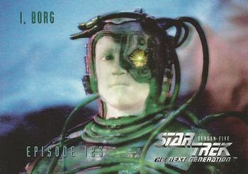 1996 SkyBox Star Trek: The Next Generation Season 5 #498 I, Borg Front