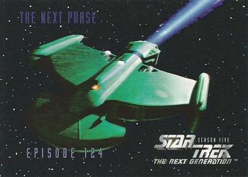 1996 SkyBox Star Trek: The Next Generation Season 5 #499 The Next Phase Front