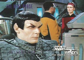 1996 SkyBox Star Trek: The Next Generation Season 5 #500 The Next Phase Front