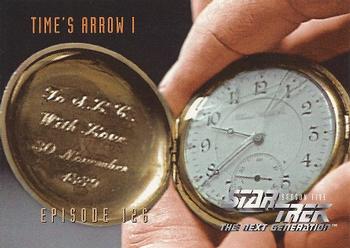1996 SkyBox Star Trek: The Next Generation Season 5 #506 Time's Arrow Front