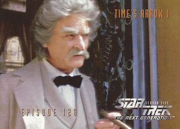 1996 SkyBox Star Trek: The Next Generation Season 5 #507 Time's Arrow Front