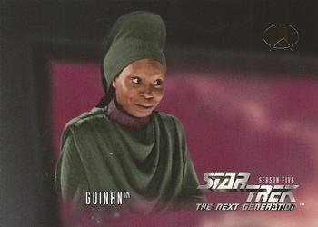 1996 SkyBox Star Trek: The Next Generation Season 5 #512 Guinan Front