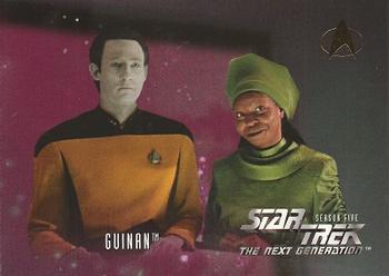 1996 SkyBox Star Trek: The Next Generation Season 5 #513 Guinan Front