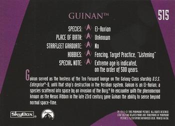 1996 SkyBox Star Trek: The Next Generation Season 5 #515 Guinan Back