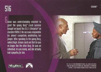 1996 SkyBox Star Trek: The Next Generation Season 5 #516 Guinan Back