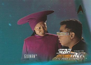 1996 SkyBox Star Trek: The Next Generation Season 5 #519 Guinan Front