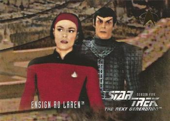 1996 SkyBox Star Trek: The Next Generation Season 5 #526 Ensign Ro Laren Front