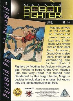 1993 Upper Deck The Valiant Era #15 Magnus Robot Fighter Back