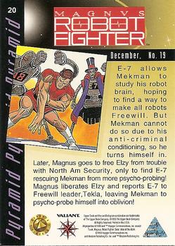1993 Upper Deck The Valiant Era #20 Magnus Robot Fighter Back