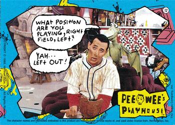1988 Topps Pee-Wee's Playhouse #12 Pee Wee's Playhouse Front