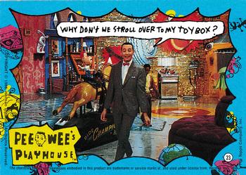 1988 Topps Pee-Wee's Playhouse #23 Pee Wee's Playhouse Front