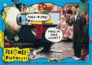 1988 Topps Pee-Wee's Playhouse #5 Pee Wee's Playhouse Front