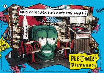 1988 Topps Pee-Wee's Playhouse #9 Pee Wee's Playhouse Front