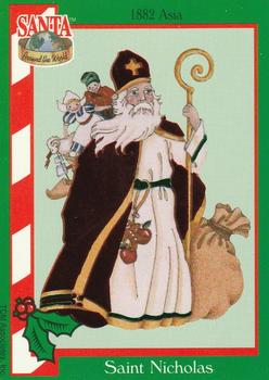 1994 TCM Santa Around The World - Foil #F3 Saint Nicholas Front