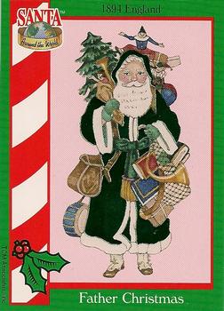 1994 TCM Santa Around The World - Foil #F5 Father Christmas Front